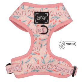 Adjustable Harness (Color: Mama's Girl, size: Xlarge)