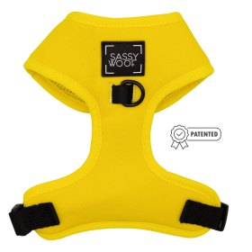 Adjustable Harness (Color: Neon Yellow, size: Xlarge)