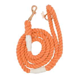Rope Leash (Color: Orange, size: 5 Feet)