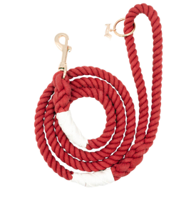 Rope Leash (Color: Red, size: 5 Feet)