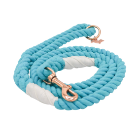 Rope Leash (Color: Blue, size: 5 Feet)