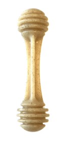 SP Honey Bone Ultra Durable Nylon Dog Chew Toy for Aggressive Chewers (Color: brown, size: small)